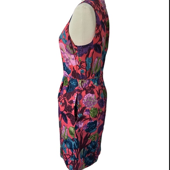 J. Crew Floral Dress Size 8 - Picture 2 of 6